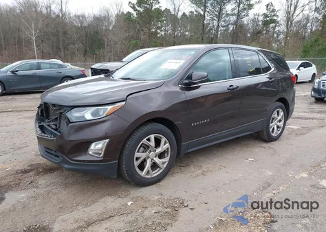 2020 Chevrolet Equinox Fwd Lt 1.5L Turbo из США, поврежденный, VIN 2GNAXKEV6L6249437